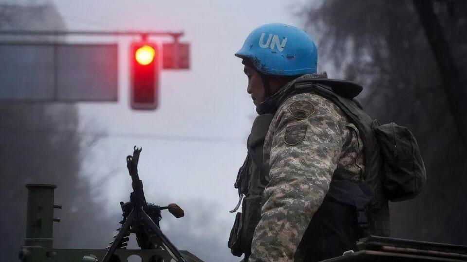 Военные в касках не были частью миротворческой миссии ООН