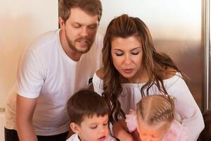 Наталья Турецкая вместе с мужем воспитывают двух детей