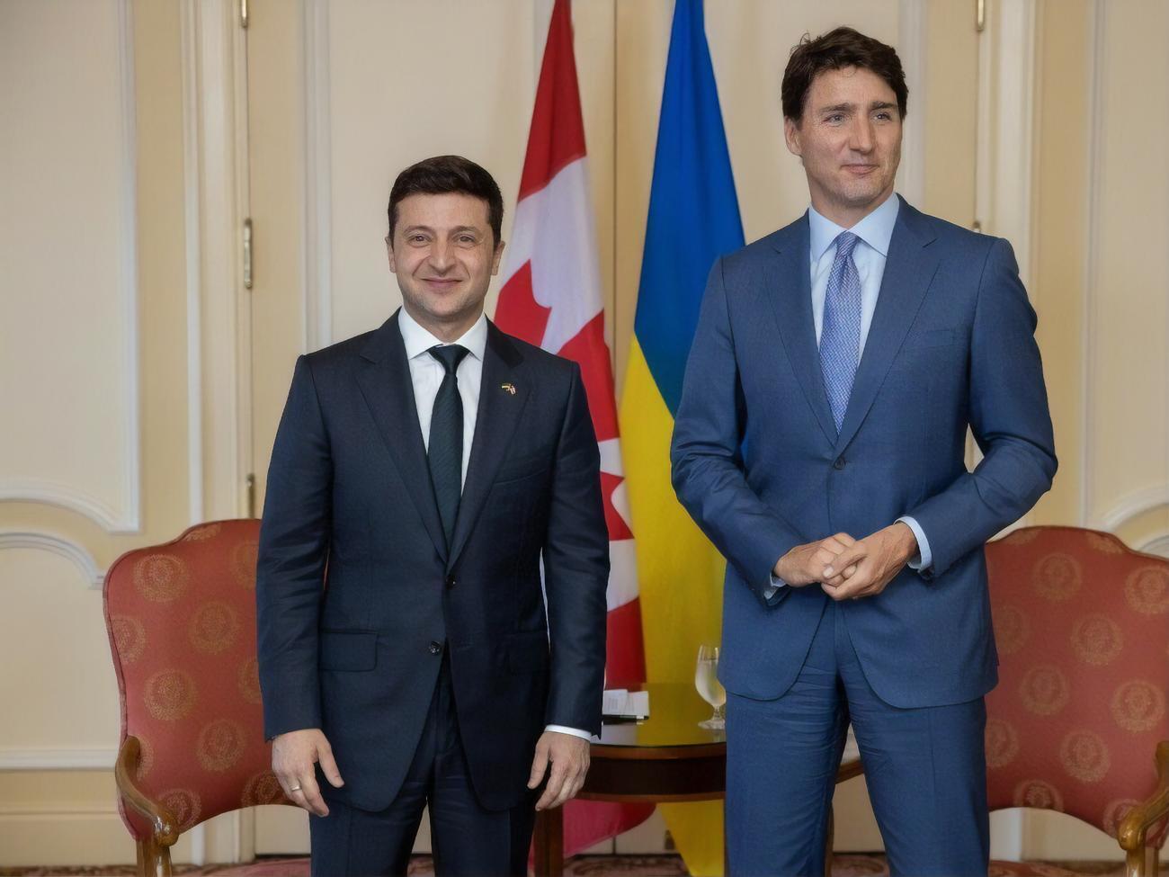 Зеленский заверил Трюдо в неизменности евроатлантического курса Украины