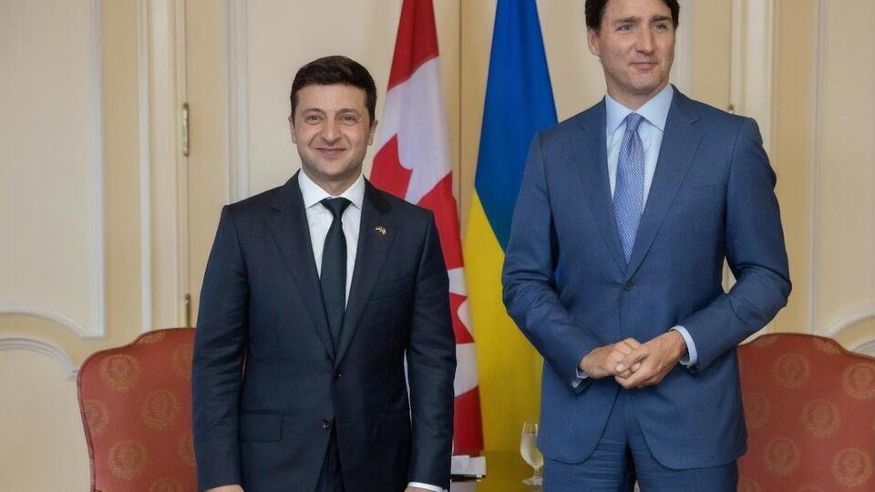 Зеленський запевнив Трюдо у незмінності євроатлантичного курсу України