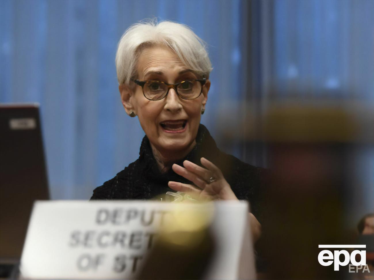 Шерман 11 января провела встречу с представителями комитета Совета ЕС по вопросам политики и безопасности