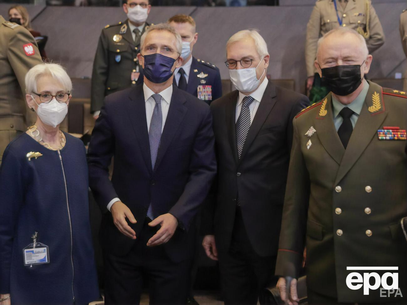 Шерман, Столтенберг, Грушко та Фомін обговорять тему гарантій безпеки для Росії
