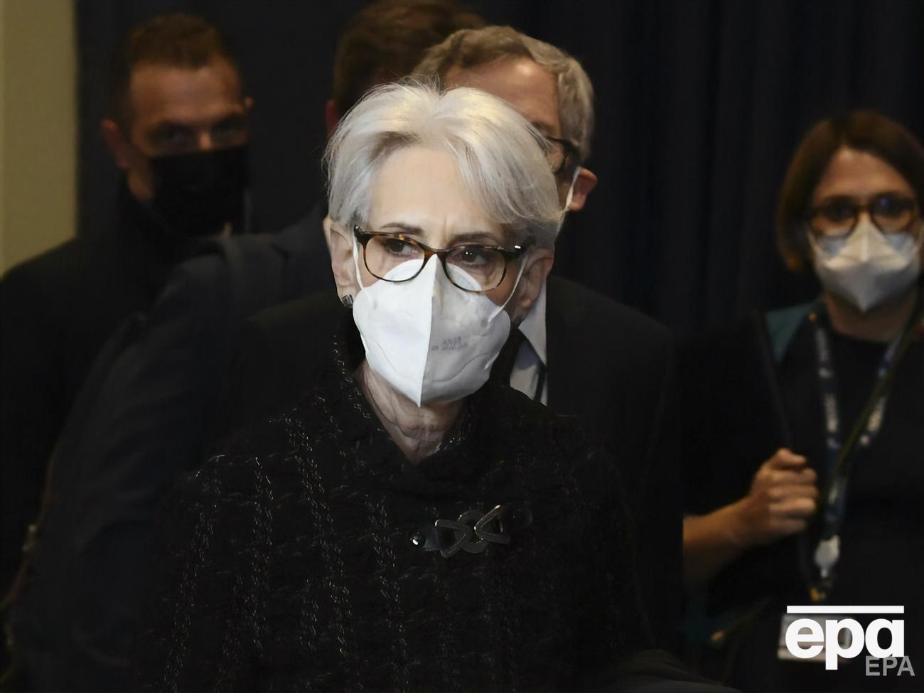 Шерман участвовала в переговорах 12 января