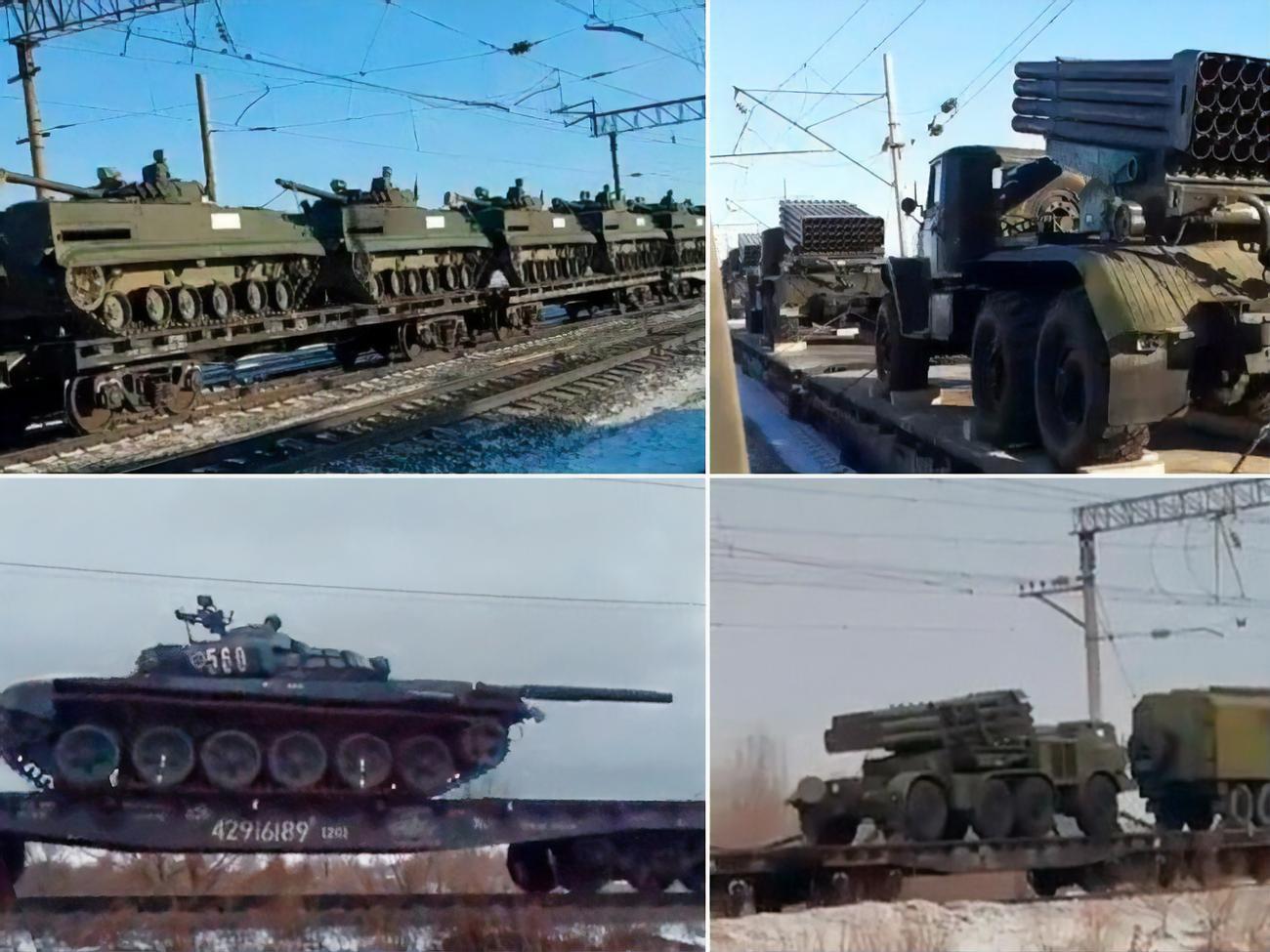 Состав перевозимой военной техники довольно разнообразен, отмечают в CIT