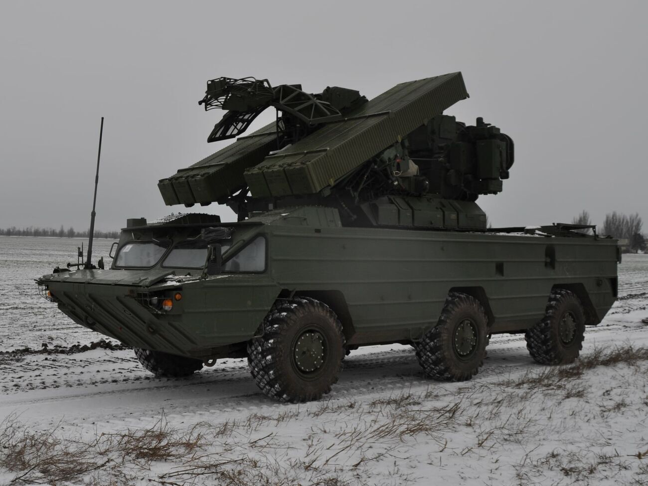 Військові провели тренування розрахунків зенітних ракетних комплексів "Оса-АКМ"