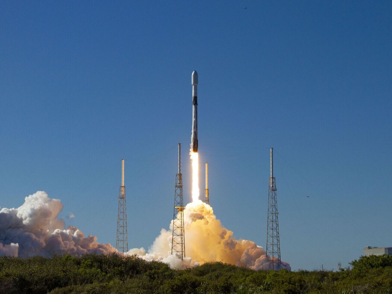 Украинский спутник запустили с мыса Канаверал в США