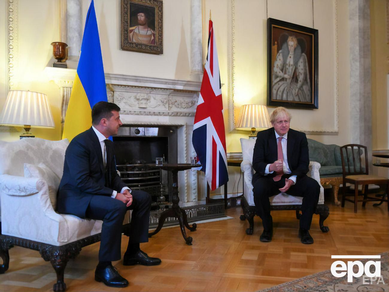 Зеленский поблагодарил Джонсона за неизменную поддержку Украины со стороны Великобритании&nbsp;