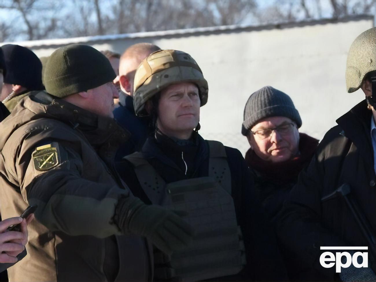 Кофод у лютому 2020 року вже приїжджав на Донбас