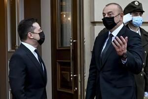 Алиев приехал в Украину с официальным визитом впервые с момента вступления Зеленского в должность президента