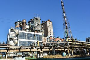 За інформацією ГУР, на завод "Стирол" завезли ємності з аміаком, витік стався через розгерметизацію