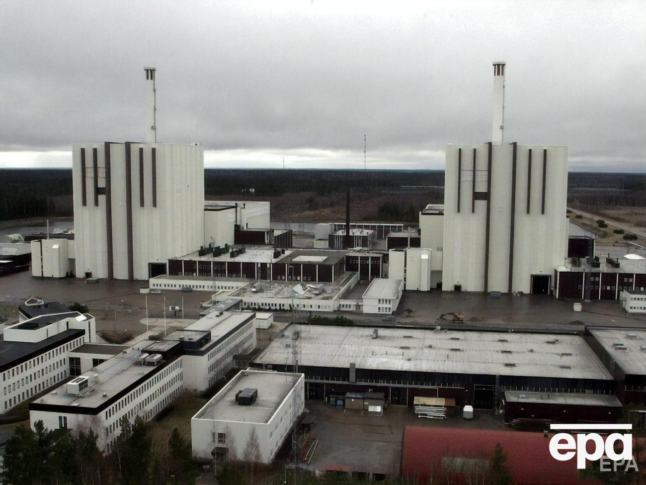 Дрон пролетів над електростанцією Форсмарк