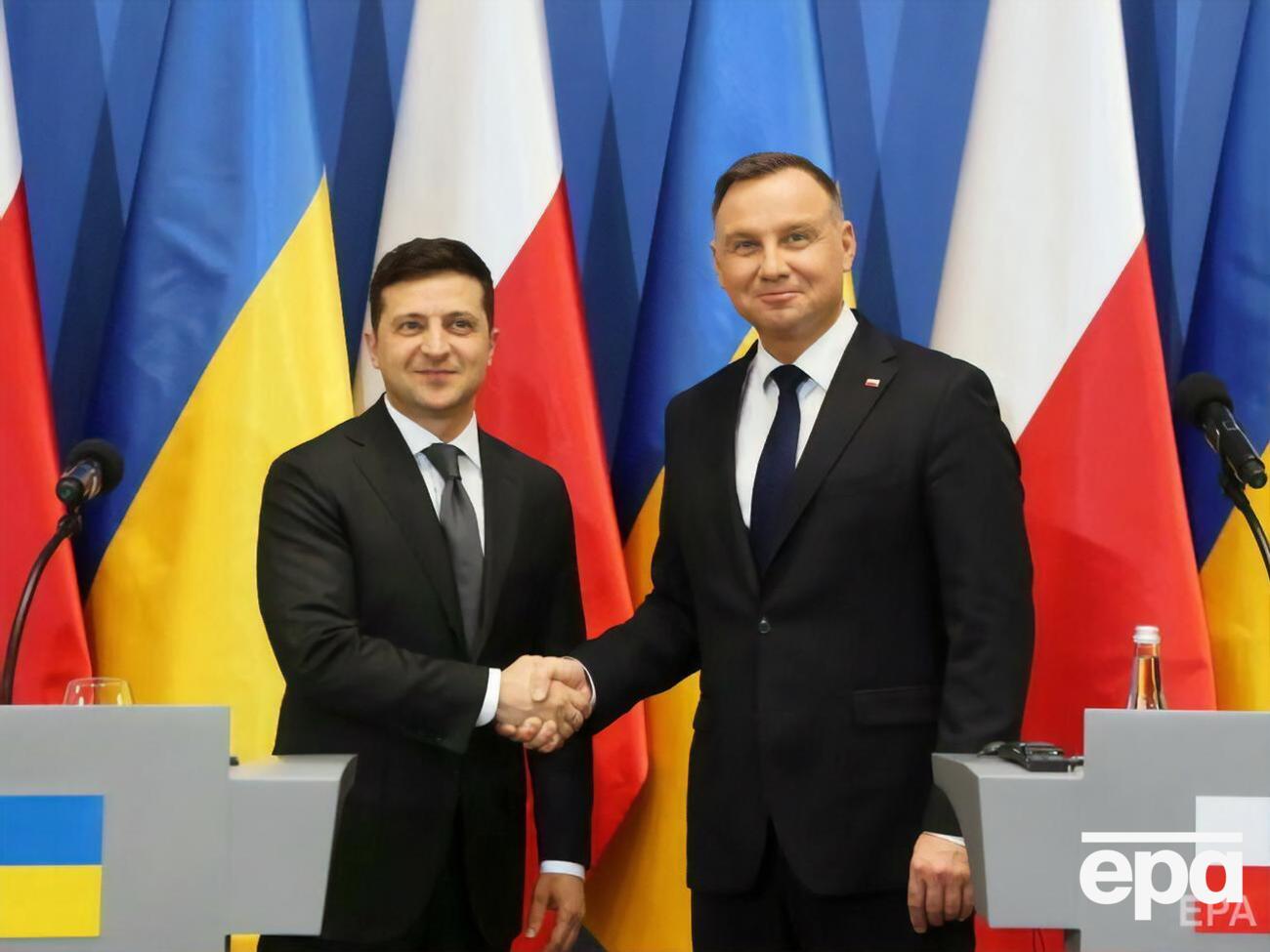 Востаннє Зеленський та Дуда зустрічалися 20 грудня в селі Гута Івано-Франківської області