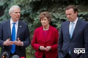 Сенаторы Портман, Шахин и Мерфи и их коллеги провели брифинг в Киеве