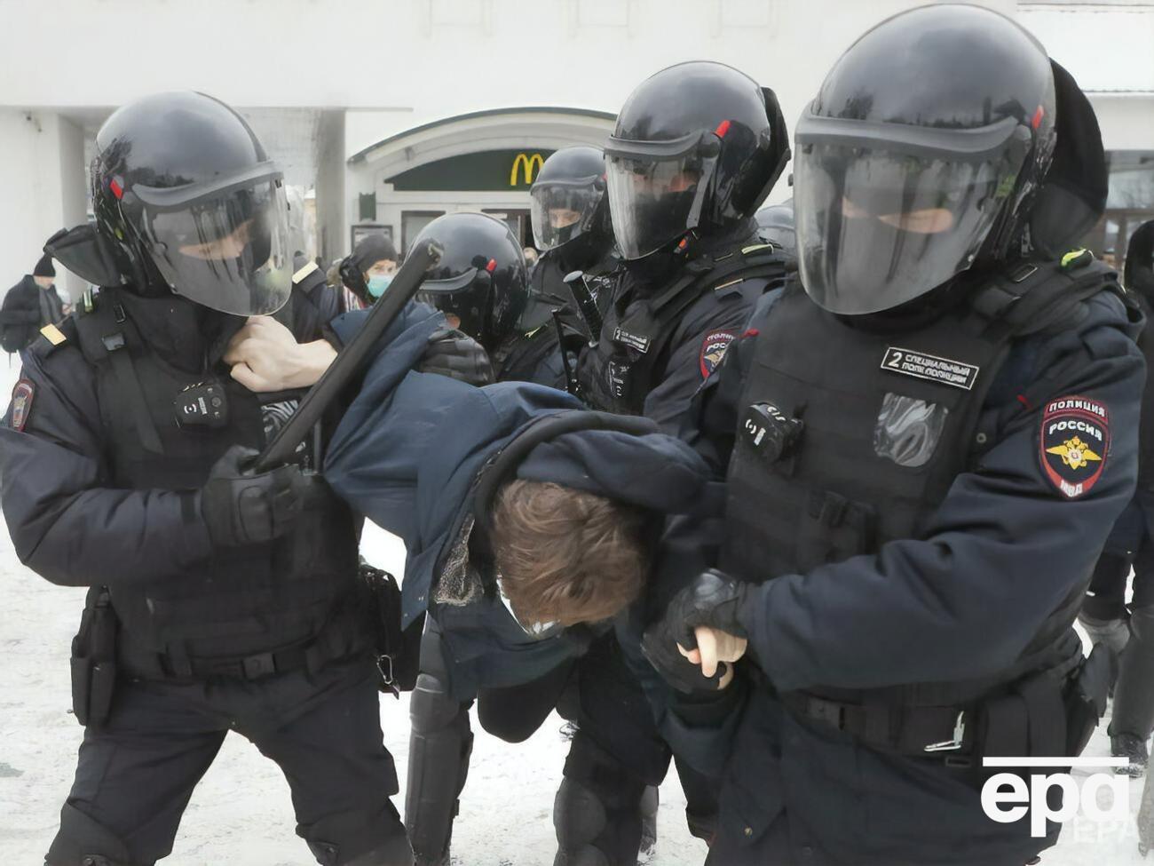 Останні масові протести в Росії відбулися торік після арешту Навального