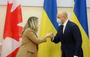 Жоли и Шмыгаль провели встречу в Киеве