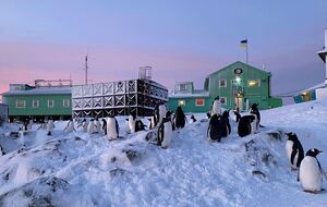 Станция "Академик Вернадский" находится на острове Галиндез