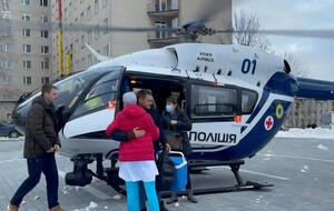 Донорський орган із Вінниці до Львова доправили гелікоптером