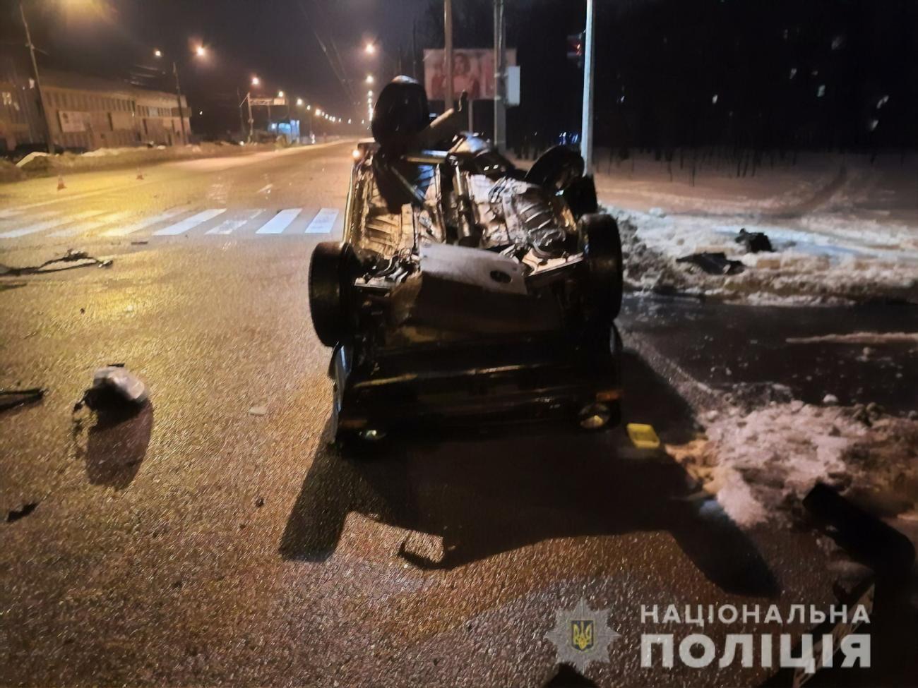 У ДТП постраждало троє людей