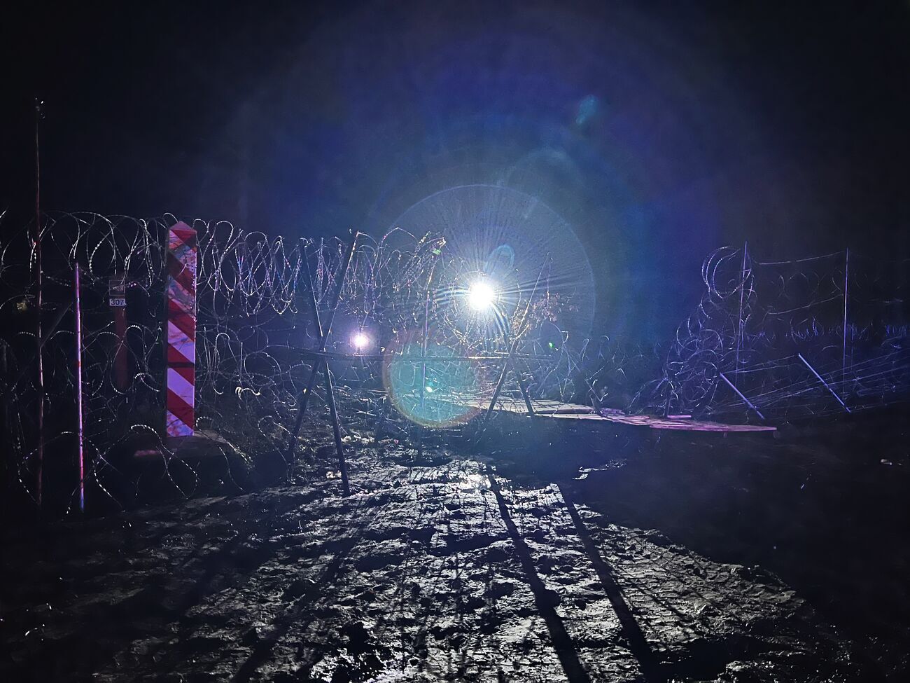 Границу штурмовали граждане пяти стран, утверждает польское ведомство