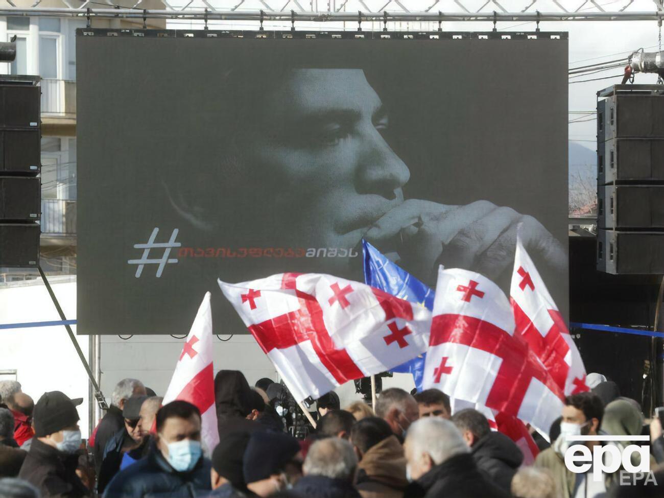 Саакашвили задержали в Грузии в октябре 2021 года