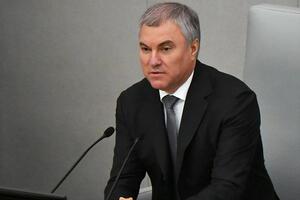 Спикер Госдумы России считает, что инициатива о необходимости признания "ЛНР" и "ДНР" должна быть рассмотрена на следующей неделе