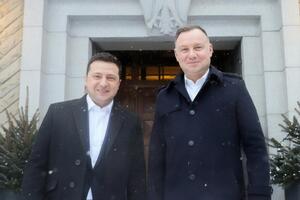 Зеленский и Дуда провели официальную встречу и неформальные переговоры