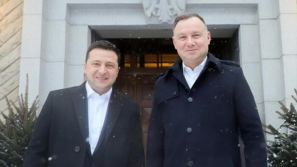 Зеленский и Дуда провели официальную встречу и неформальные переговоры