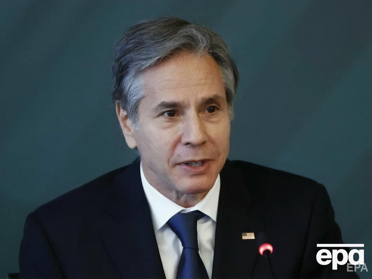 Існує реальний ризик вторгнення РФ до України, зазначив Блінкен