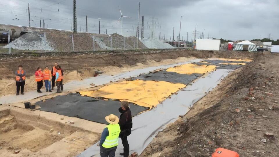 Розкопки тривають в одному з районів Бремена на півночі Німеччини