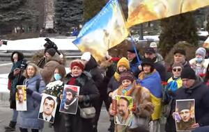 Участники шествия прошли от Майдана до улицы Грушевского