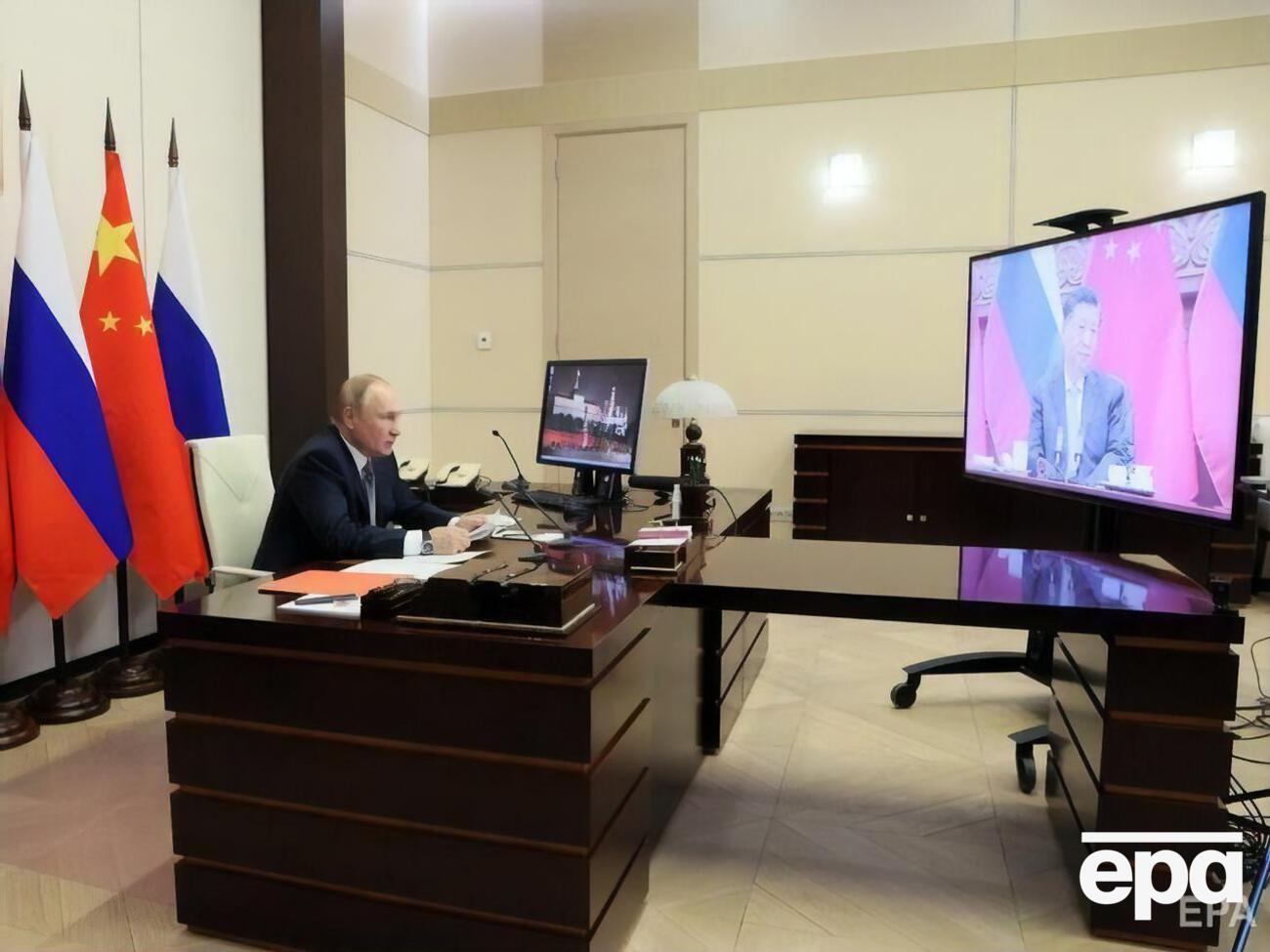 Путін та Сі Цзіньпін поговорили через відеозв'язок 15 грудня