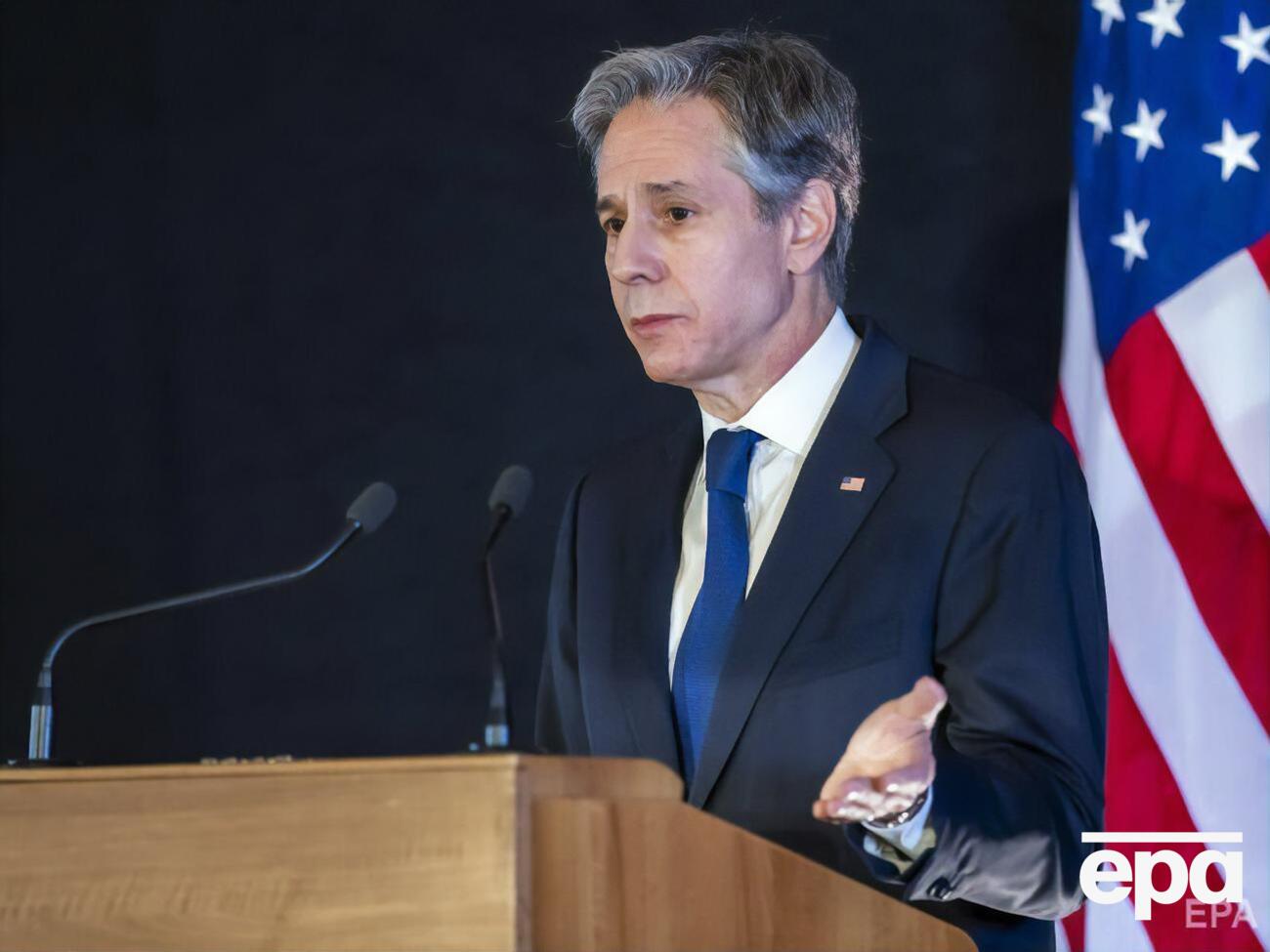 Блінкен: Торік США надали Україні більше військової допомоги Україні, ніж будь-якого іншого року