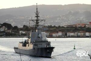 Страны НАТО направили в Черное море военные корабли (на фото – испанский фрегат Blas de Lezo, который 22 января вышел из порта в Ферроле в направлении Болгарии)