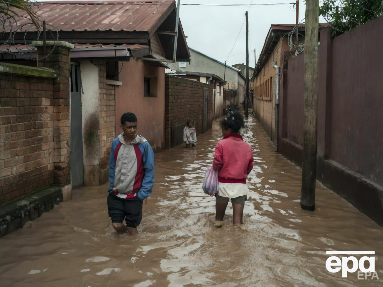 От воды пострадали низменные районы Антананариву