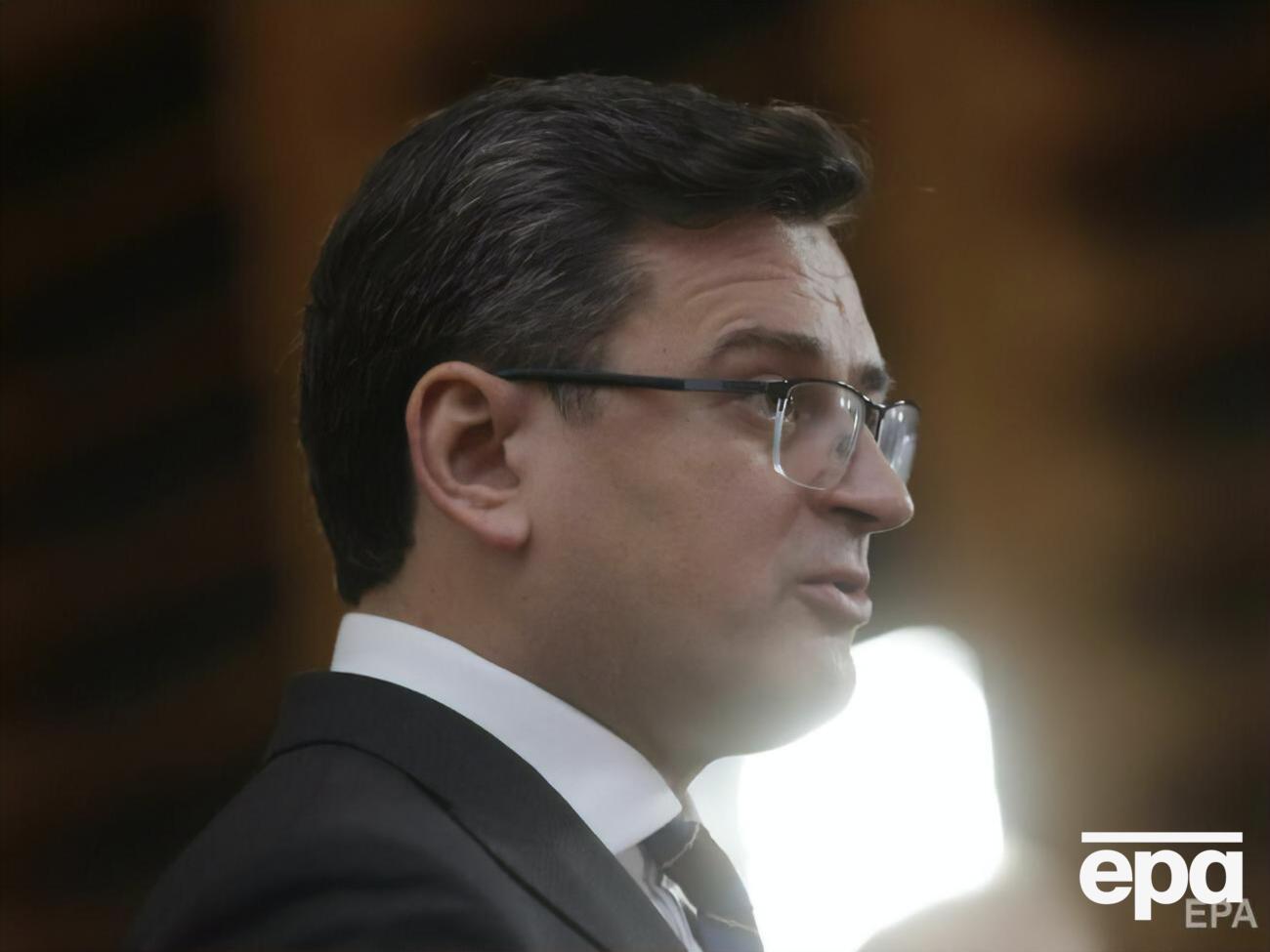 Украина пока не наблюдает намерений в России признавать "ДНР" и "ЛНР", отметил Кулеба