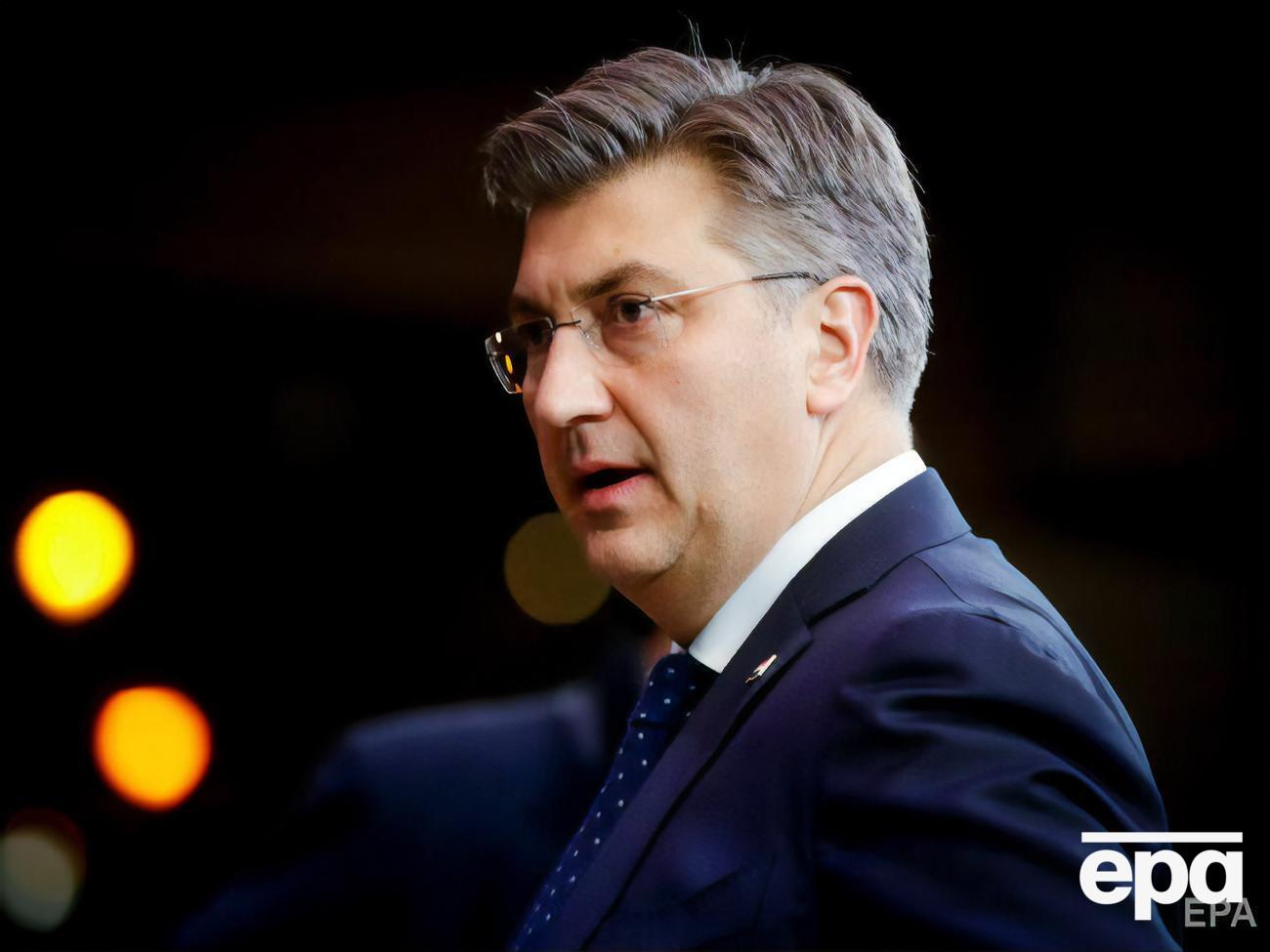 Пленкович зазначив, що політика Хорватії полягає в деескалації напруженості