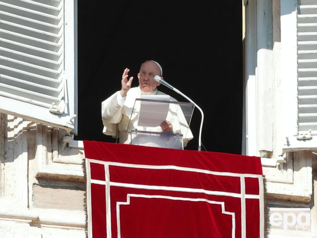 Папа Франциск:&nbsp;Приглашаю вас помолиться за мир в Украине