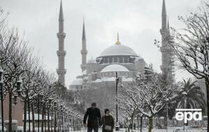 Работа аэропорта Стамбула была парализована из-за снегопадов