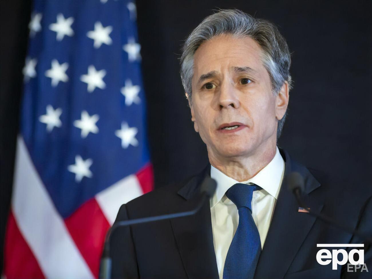 Блинкен (на фото) в разговоре с Ван И отметил, что "деэскалация и дипломатия является ответственным путем вперед", сообщил Прайс