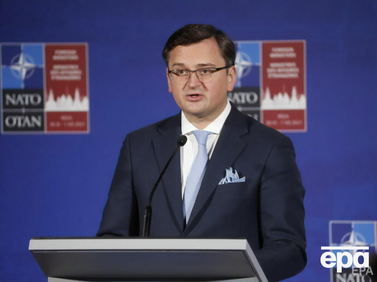 Кулеба:&nbsp;Это конфликт между Россией и Украиной, вылившийся в российскую агрессию, и мы будем вести переговоры с ними