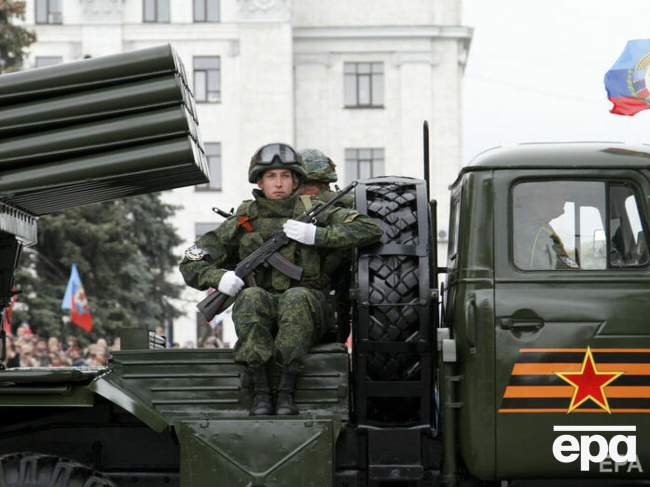 Сепаратисты сообщили черногорскому телевидению, что в результате "артиллерийского нападения" ВСУ погиб их "солдат"