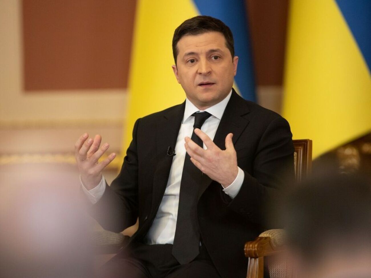 Зеленский дал пресс-конференцию на тему российской агрессии иностранным СМИ