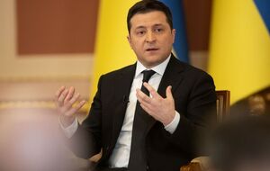 Зеленский дал пресс-конференцию на тему российской агрессии иностранным СМИ