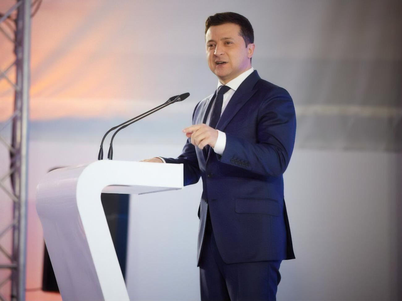 Зеленский (на фото) провел телефонный разговор с Байденом