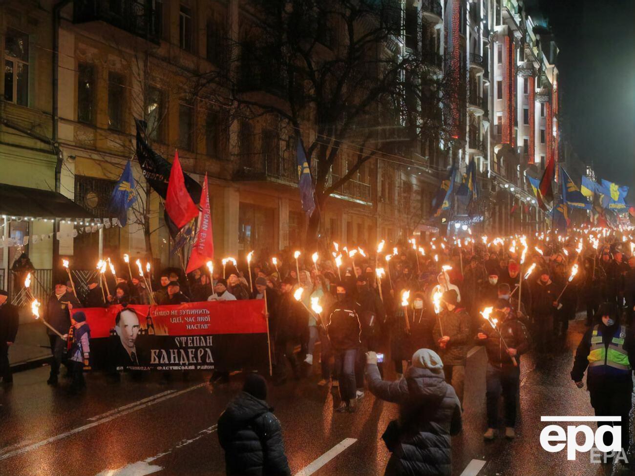 В Украине отметили 113-й день рождения Бандеры