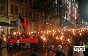 В Украине отметили 113-й день рождения Бандеры