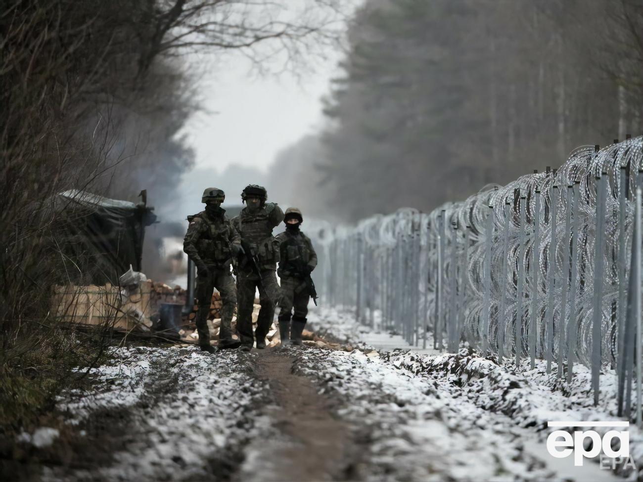 В Польшу с территории Беларуси пытались проникнуть четыре мигранта