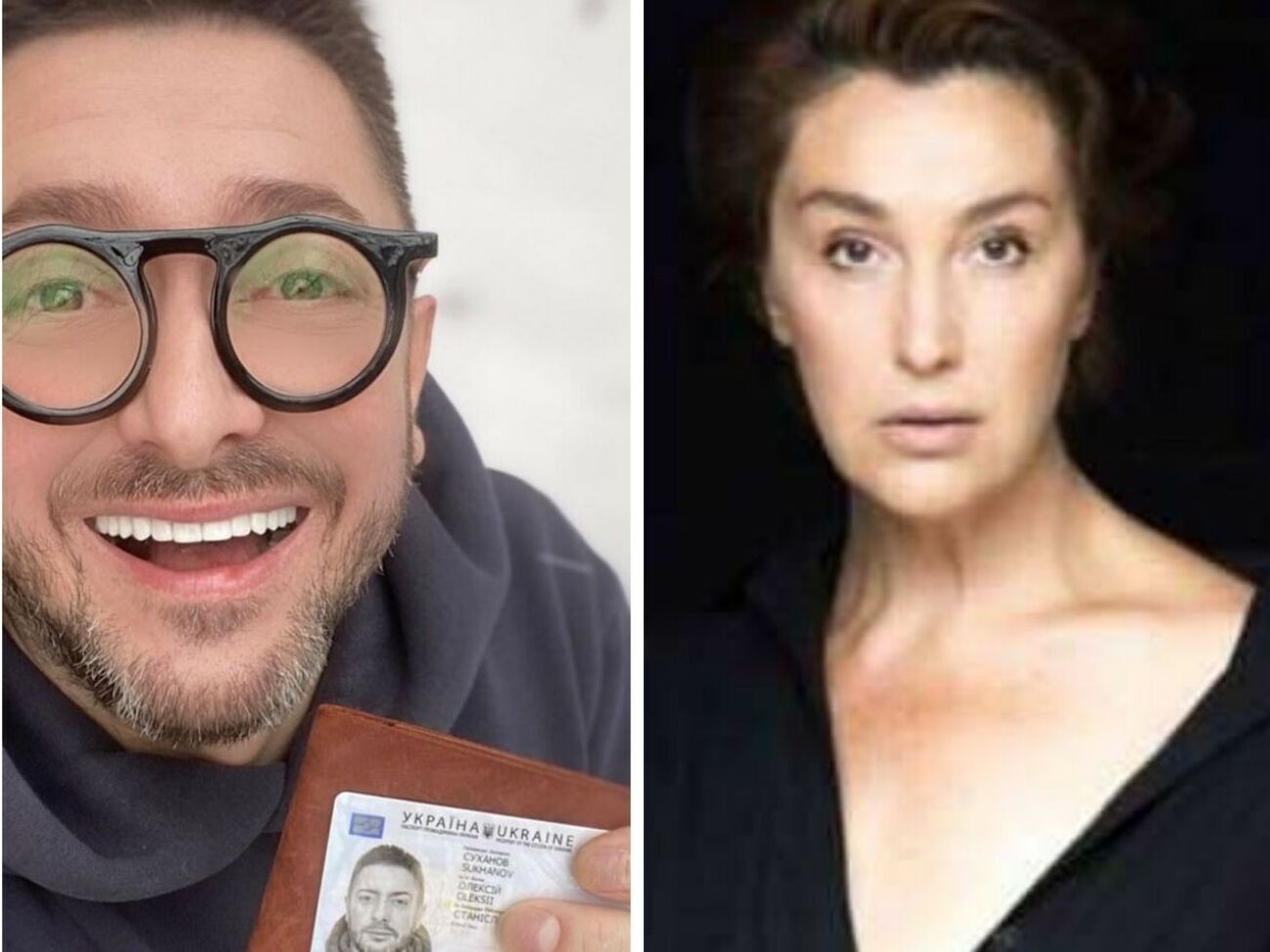 У січні російський ведучий Суханов, який переїхав в Україну, отримав український паспорт, а його українська колега Єгорова, яка проживає в Туреччині, заявила про підтримку Путіна