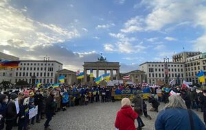 Акция "У войны нет границ" прошла в Берлине