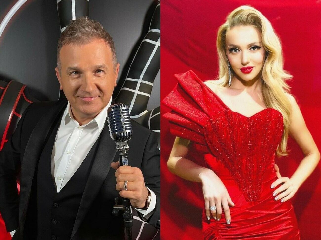 Горбунов и Полякова вместе снимаются в шоу "Голос країни"